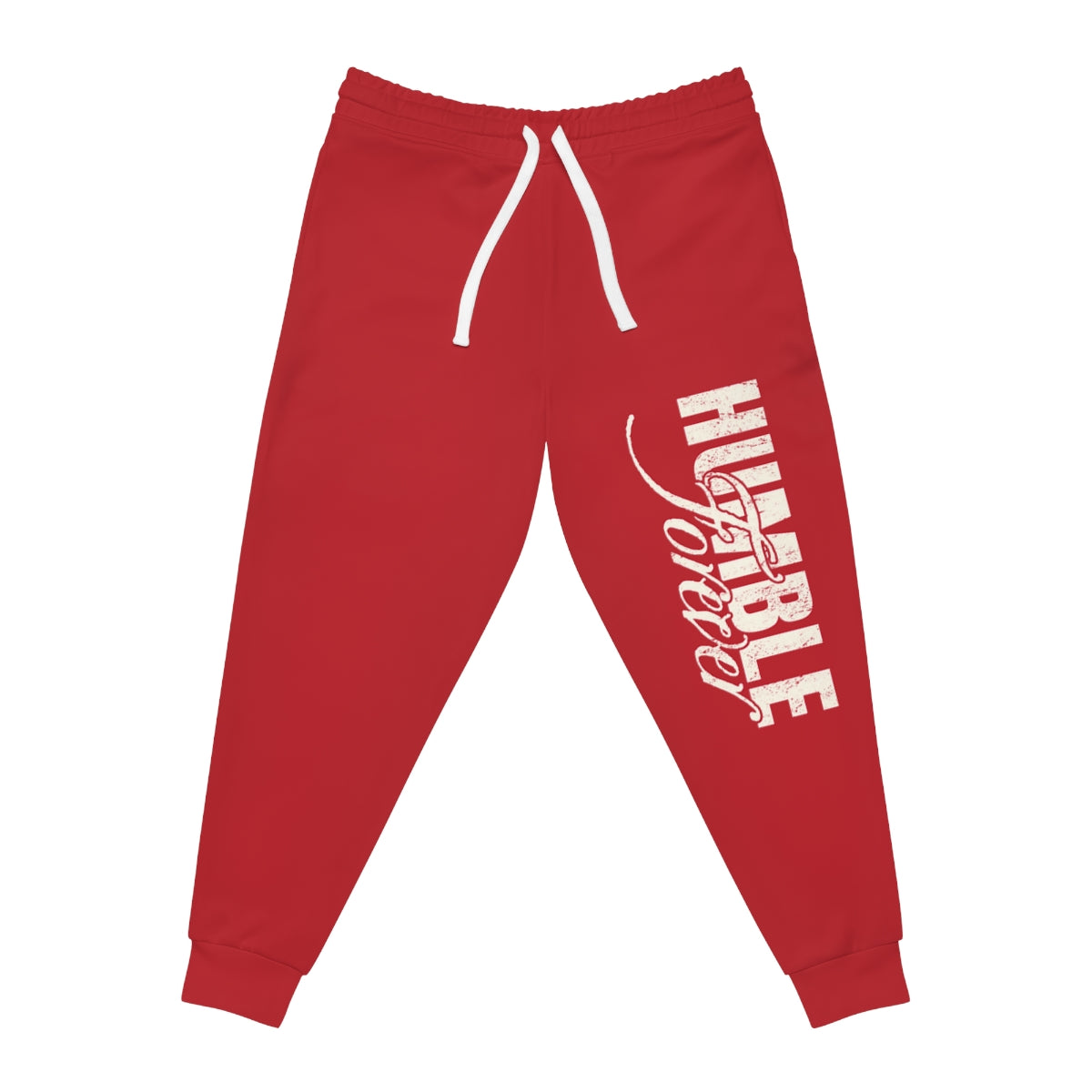 Humble Red Joggers