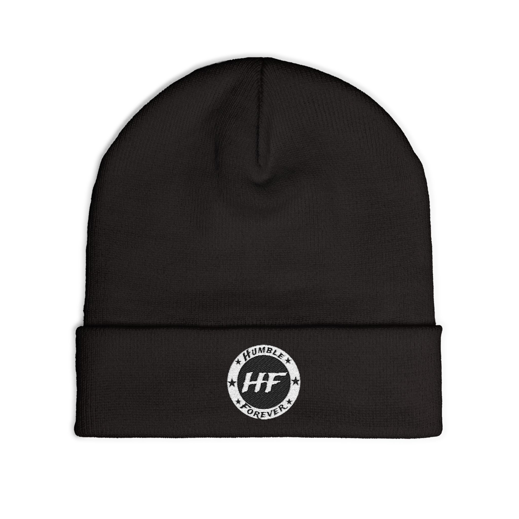 Embroidered Beanie (black)