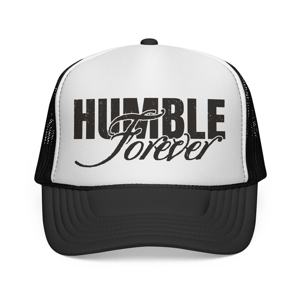 Humble Trucker Hat (White/Black)