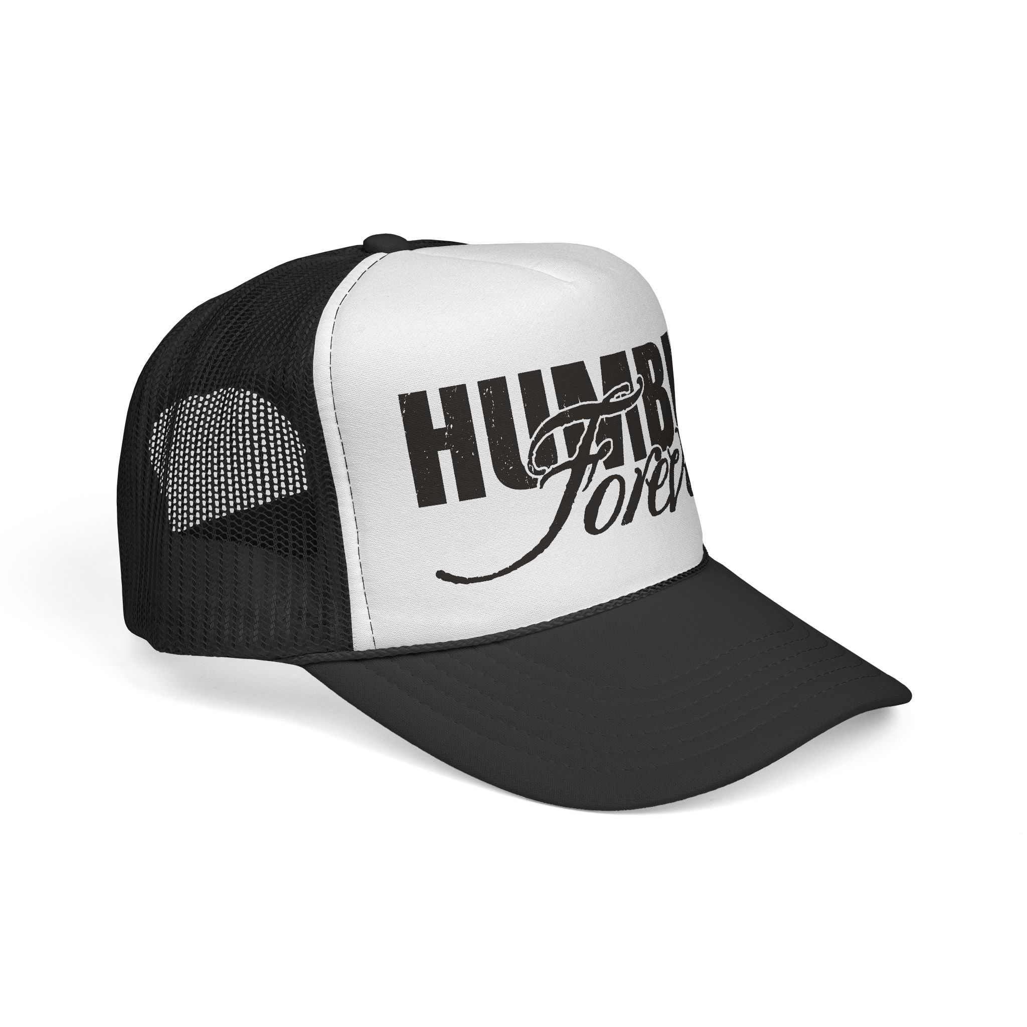 Humble Trucker Hat (White/Black)