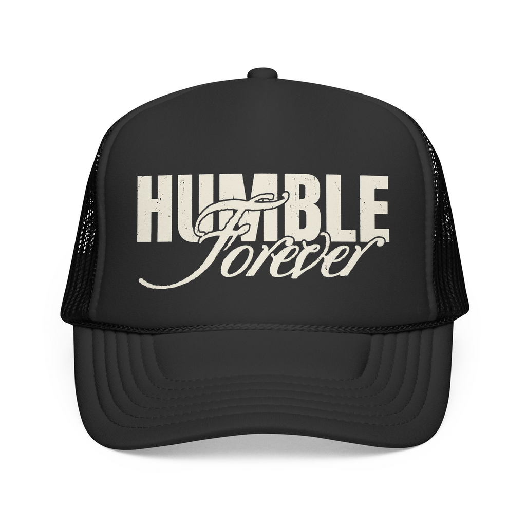 Humble Trucker Hat (Black/White)