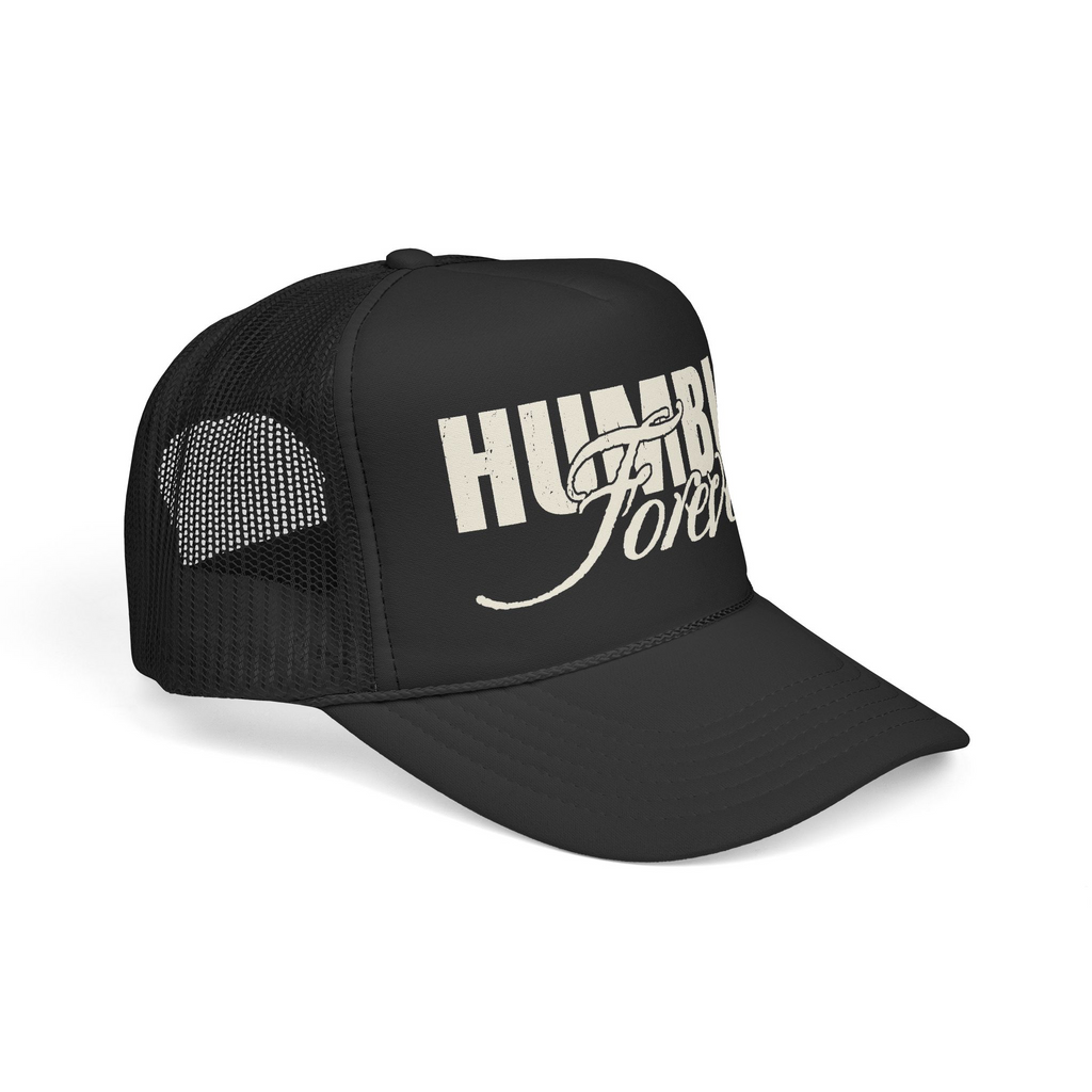 Humble Trucker Hat (Black/White)