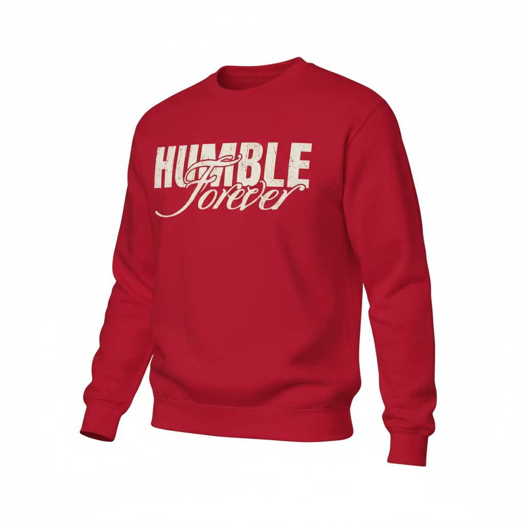 Red Humble Crew neck