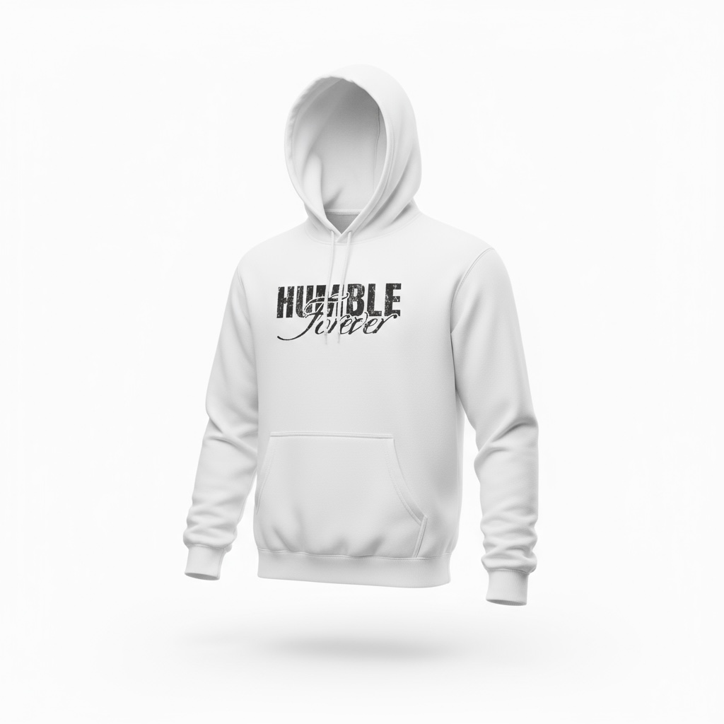 White Humble Hoody
