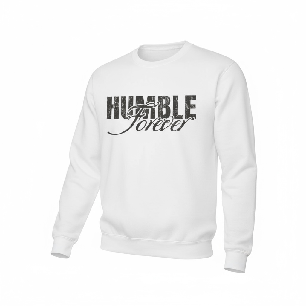 Humble White sweater