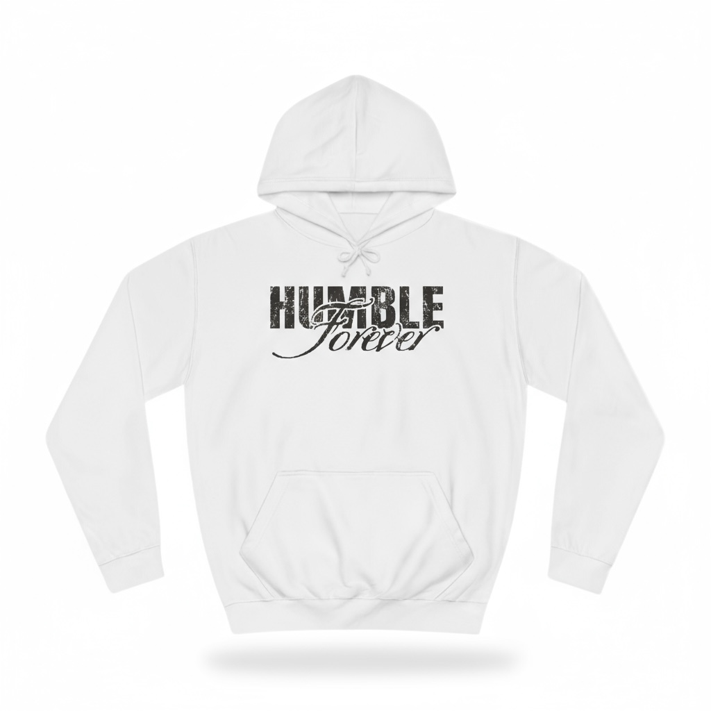Humble White Hoody